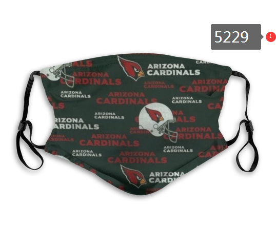 2020 NFL Arizona Cardinals #3 Dust mask with filter->nba dust mask->Sports Accessory